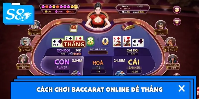 Cách chơi Baccarat online cơ bản nắm chắc phần thắng Cách chơi Baccarat online cơ bản nắm chắc phần thắng