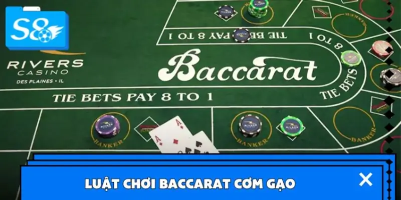 Luật chơi Baccarat cơm gạo – Dễ tiếp cận, thắng nhanh gọn lẹ