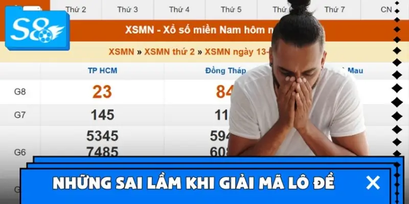 Những sai lầm thường gặp khi giải mã lô đề