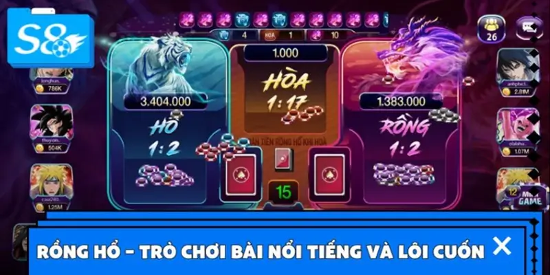 Rồng Hổ – Trò chơi bài nổi tiếng và lôi cuốn