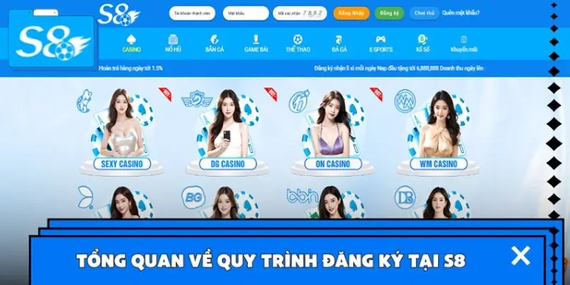 Tổng quan về quy trình đăng ký tại S8