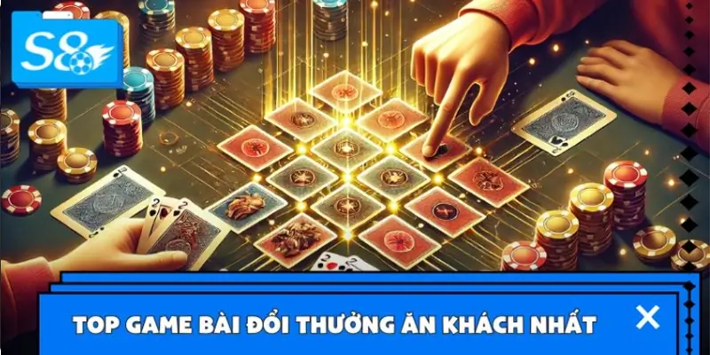 Top game bài đổi thưởng ăn khách nhất tại sảnh Casino